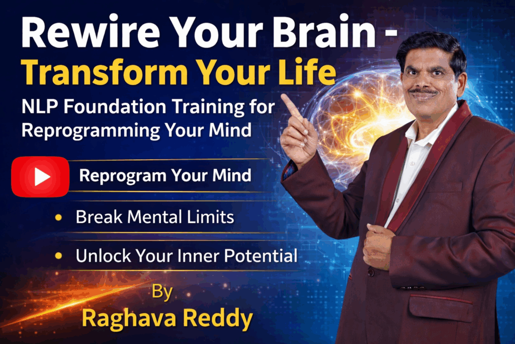 rewire your brain transform your life. NLP Foundation Training for Reprogramming Your Mind